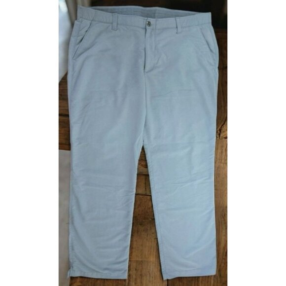 Under Armour Mens Golf Pants 42 x 32 Light Gray - Picture 1 of 8